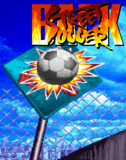 Back Street Soccer Arcade Game Cover